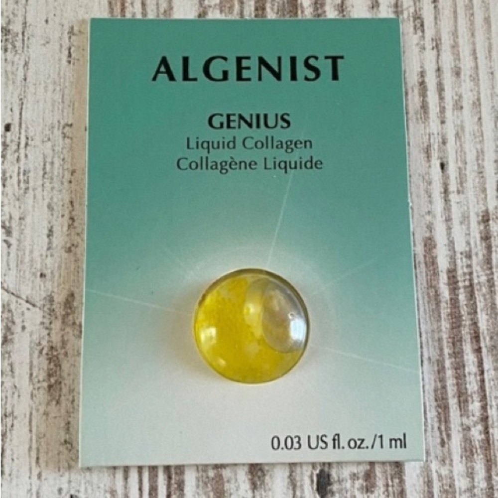 🔥10 BRAND NEW ALGENIST LIQUID COLLAGEN, VEGAN, COMES W 10 CARD POD SAMPLES🔥